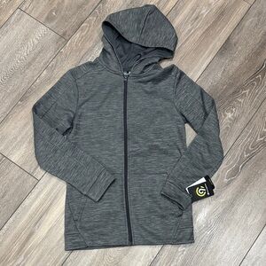 Gray Kids Hoodie